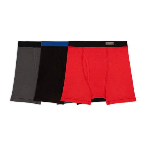 3CEL1BM - Boxer ajustado niño color 3 piezas