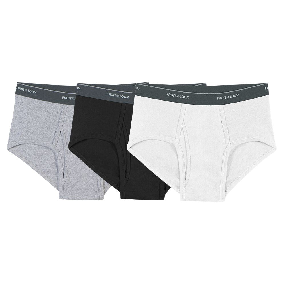 3P76CM - Trusa corte clásico caballero blanca, gris y negro 3 piezas