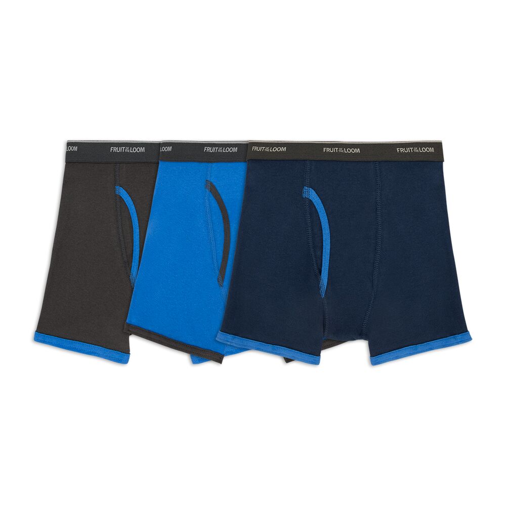 3RELBCM - Boxer ajustado niño color 3 piezas