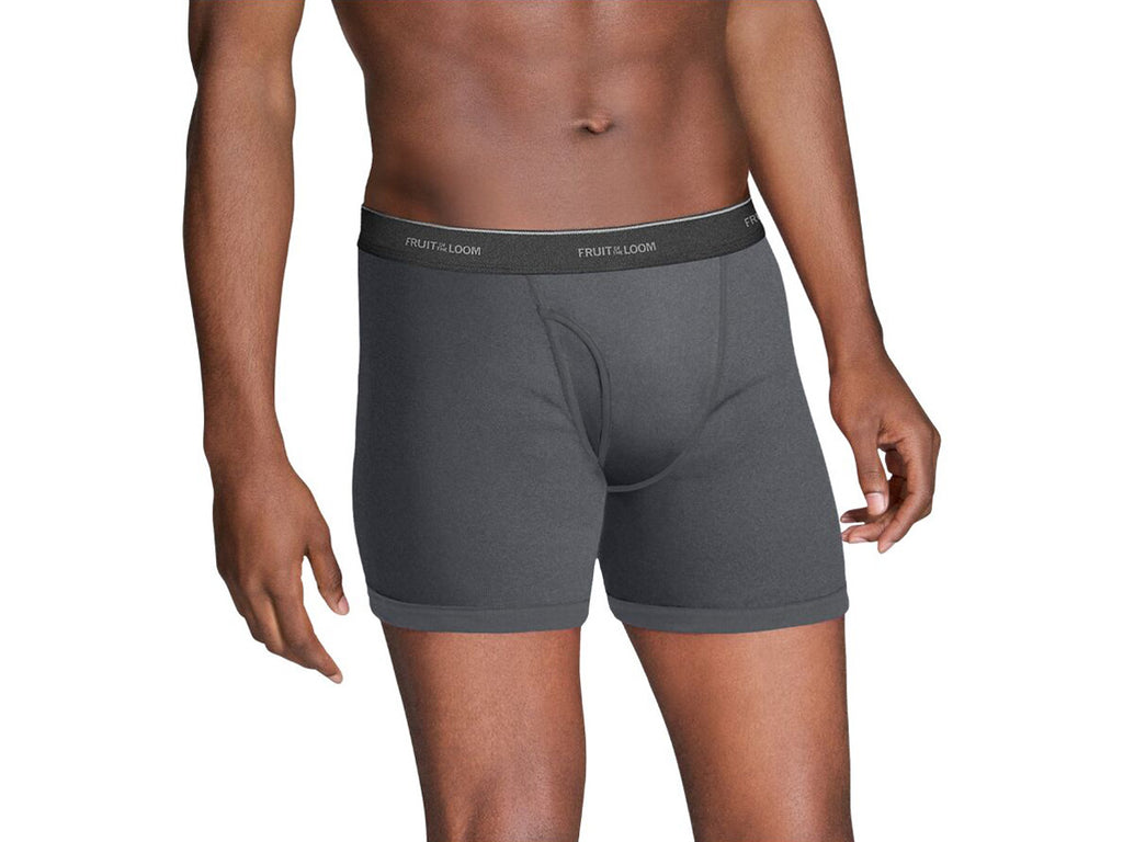 4EL46L 103 - Boxer ajustado caballero largo collection rayas 4 piezas