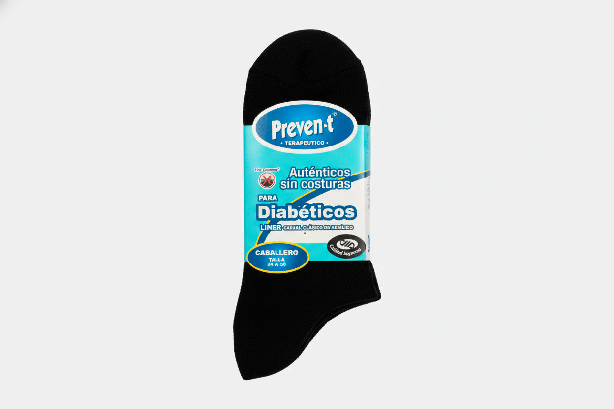 C1963 - Liner Preven-t Diabetes de Acrílico Caballero
