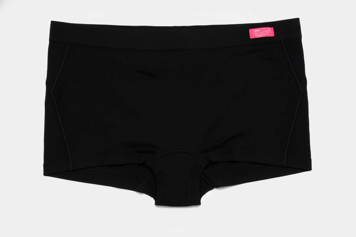 C4421 - Boxer Cachetero Siluette Color Negro Blanco Nude 1 pieza