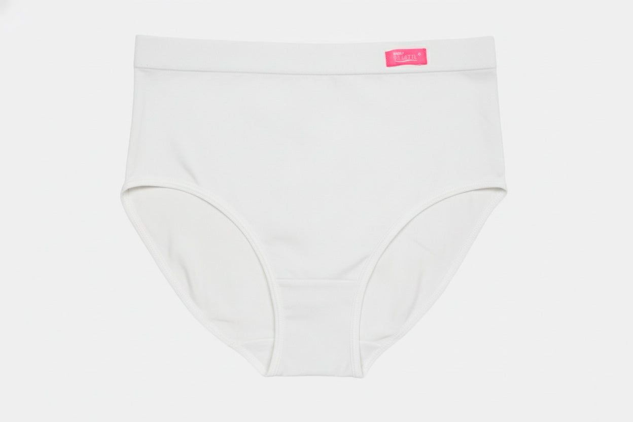 C4422 - Pantaleta Completa Siluette Color Negro Blanco Nude 1 pieza
