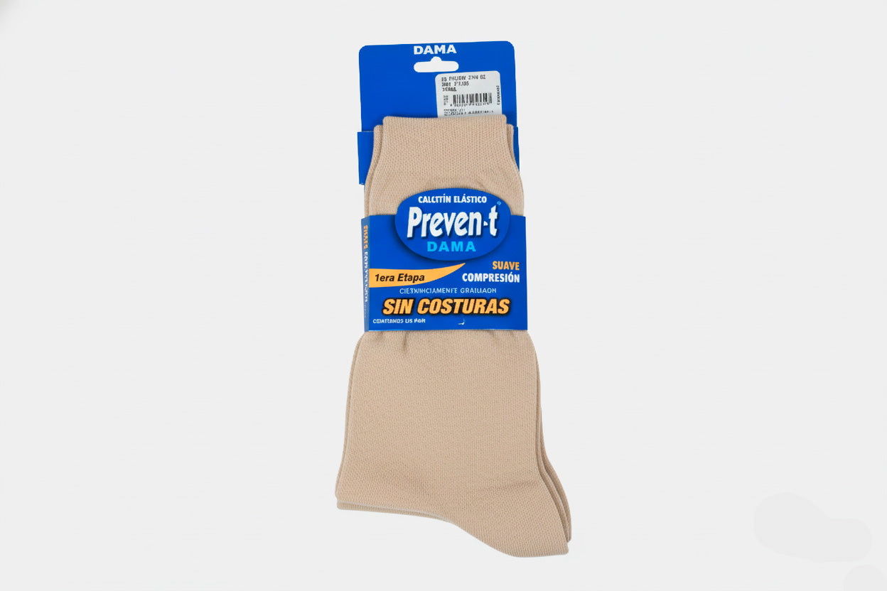 C1978 - Calceta Preven-t Etapa 1 Suave Compresión Nylon Dama