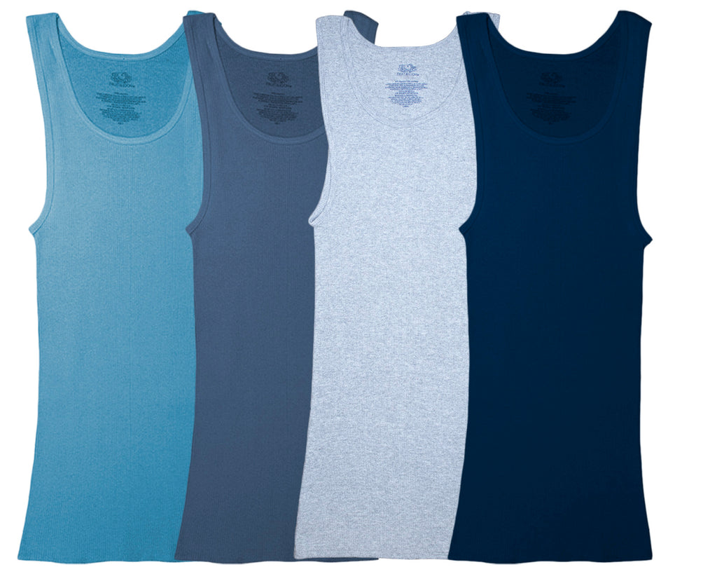 BL261CM - Camiseta Atlética Caballero color, blue collection 4 piezas