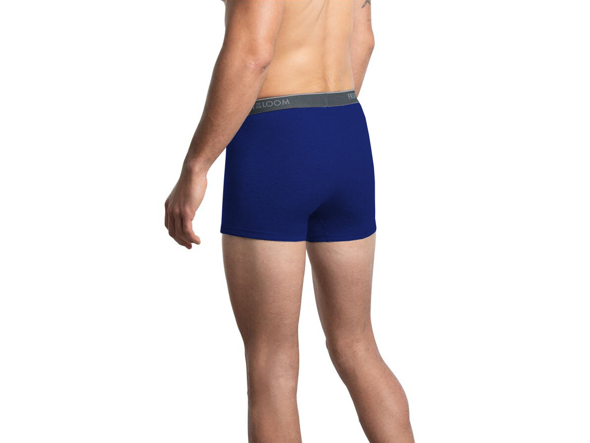 BLTR7CM - Boxer ajustado corto caballero blue collections 4 piezas