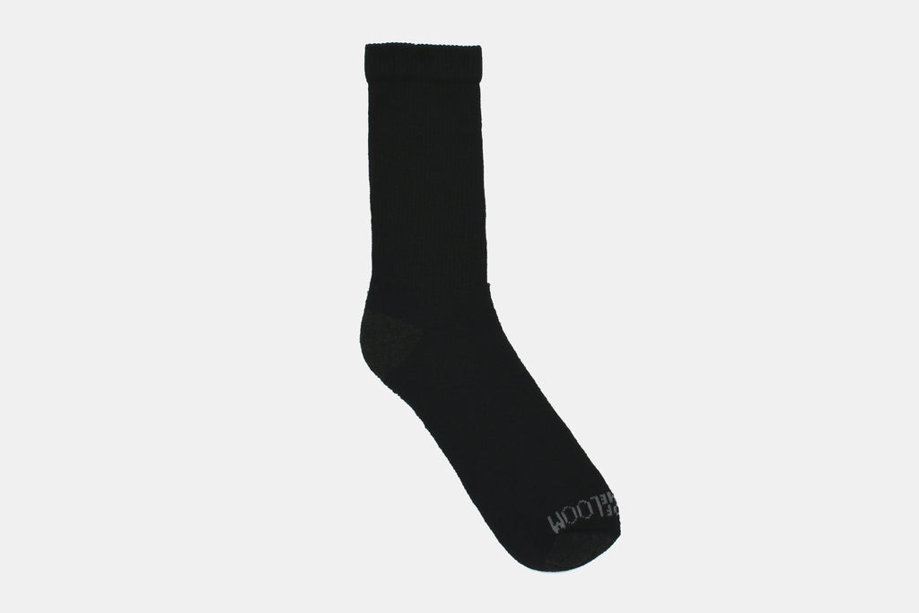 C72247 - Calceta Corta Caballero 5 pares Negro punta talón Oxford