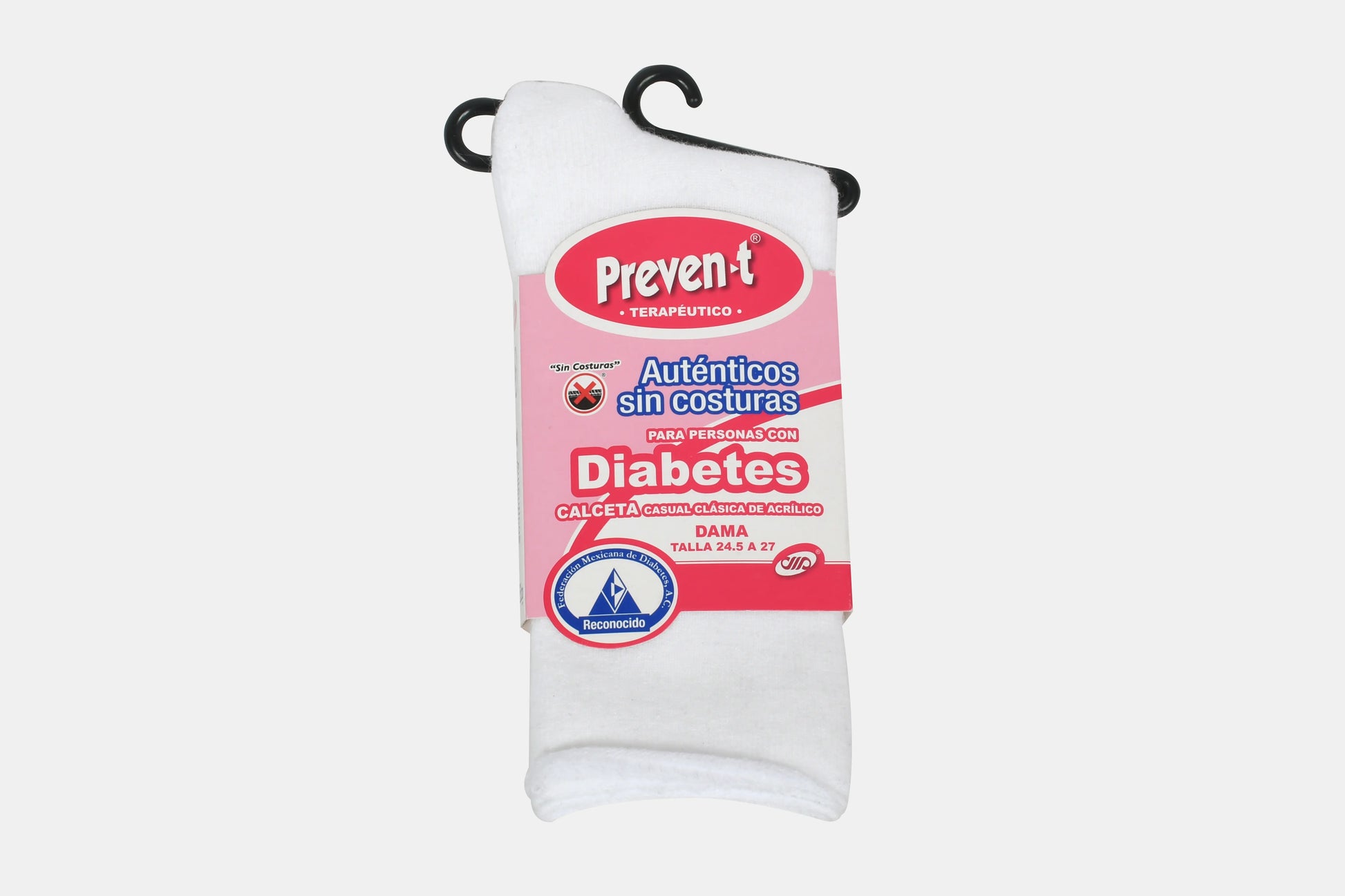 C1959 - Calceta Preven-t Diabetes de Acrílico Dama