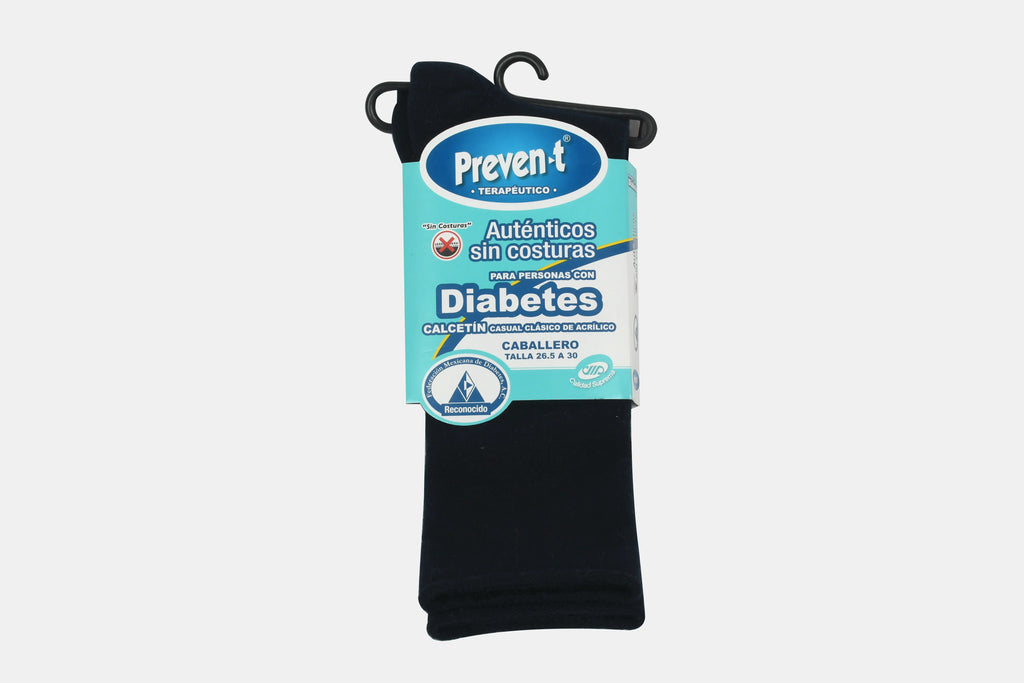 C1962 - Calcetín Preven-t Diabetes de Acrílico para Caballero