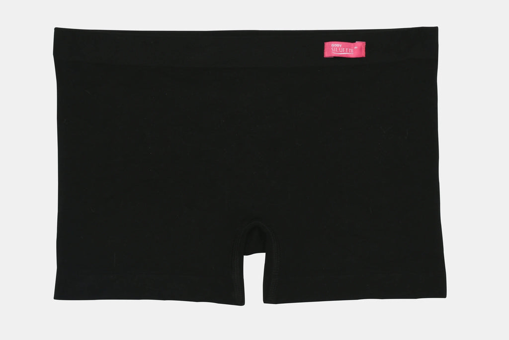 C4420 - Boxer Largo Siluette Color Negro Blanco Nude 1 pieza