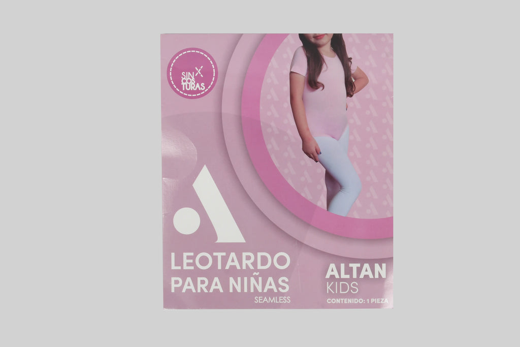 A6440 - Leotardo manga corta niña