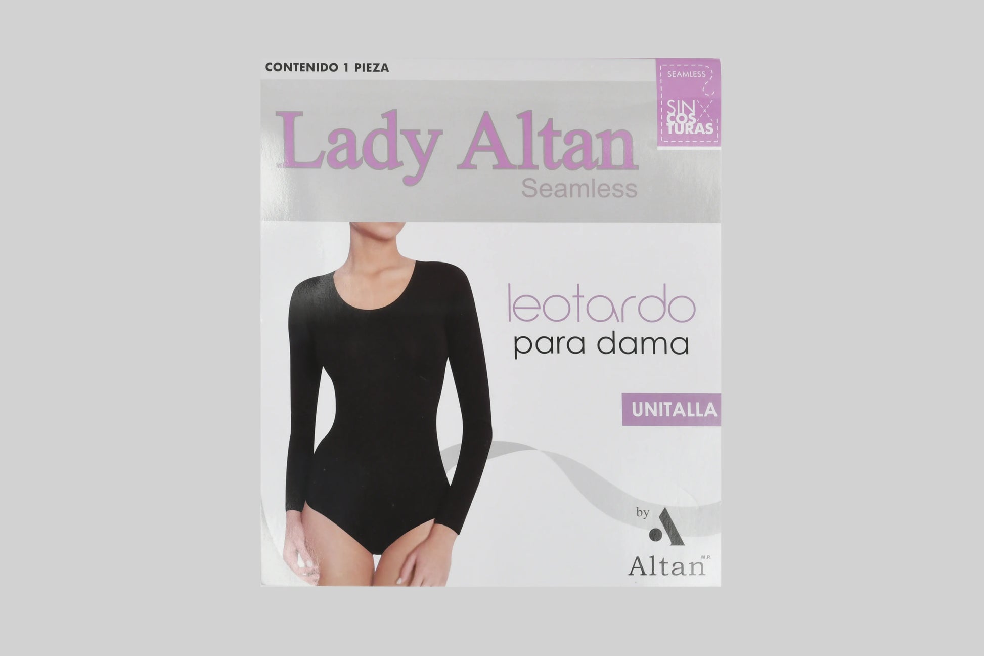 A6045 - Leotardo manga larga Dama