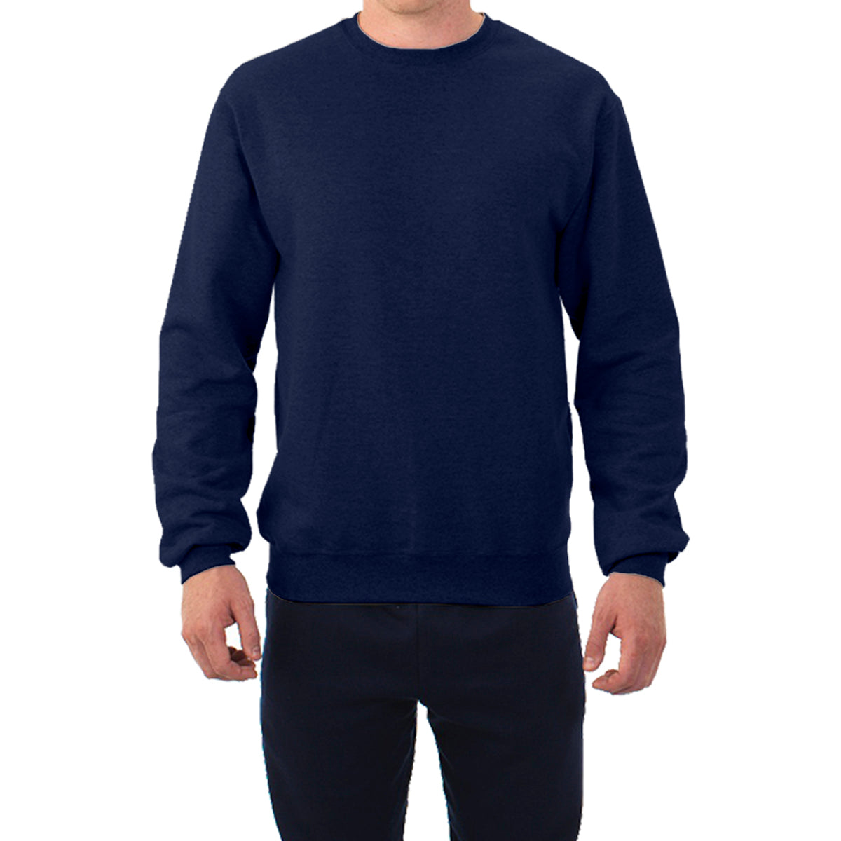 Q400 - Sudadera Cuello Redondo Caballero 1 pieza