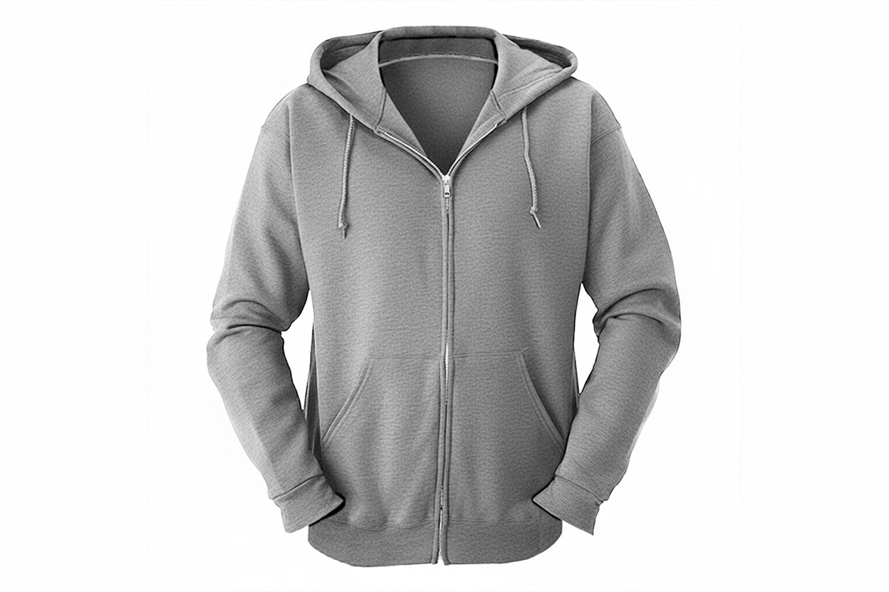Q6000 - Sudadera Cierre y Capucha Caballero 1 pieza