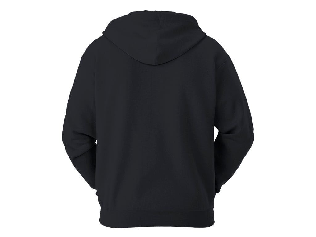 Q7000 - Sudadera cangurera y capucha caballero 1 pieza