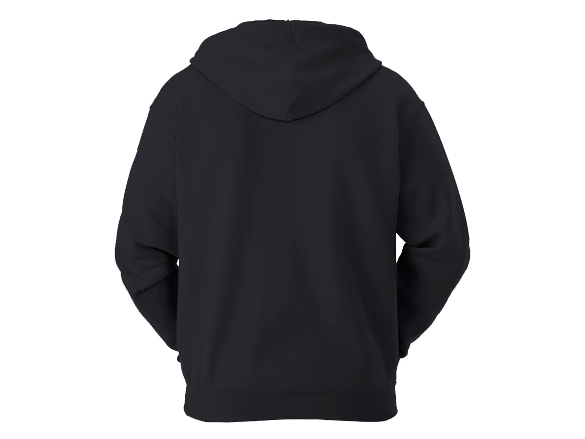 Q7000 - Sudadera cangurera y capucha caballero 1 pieza
