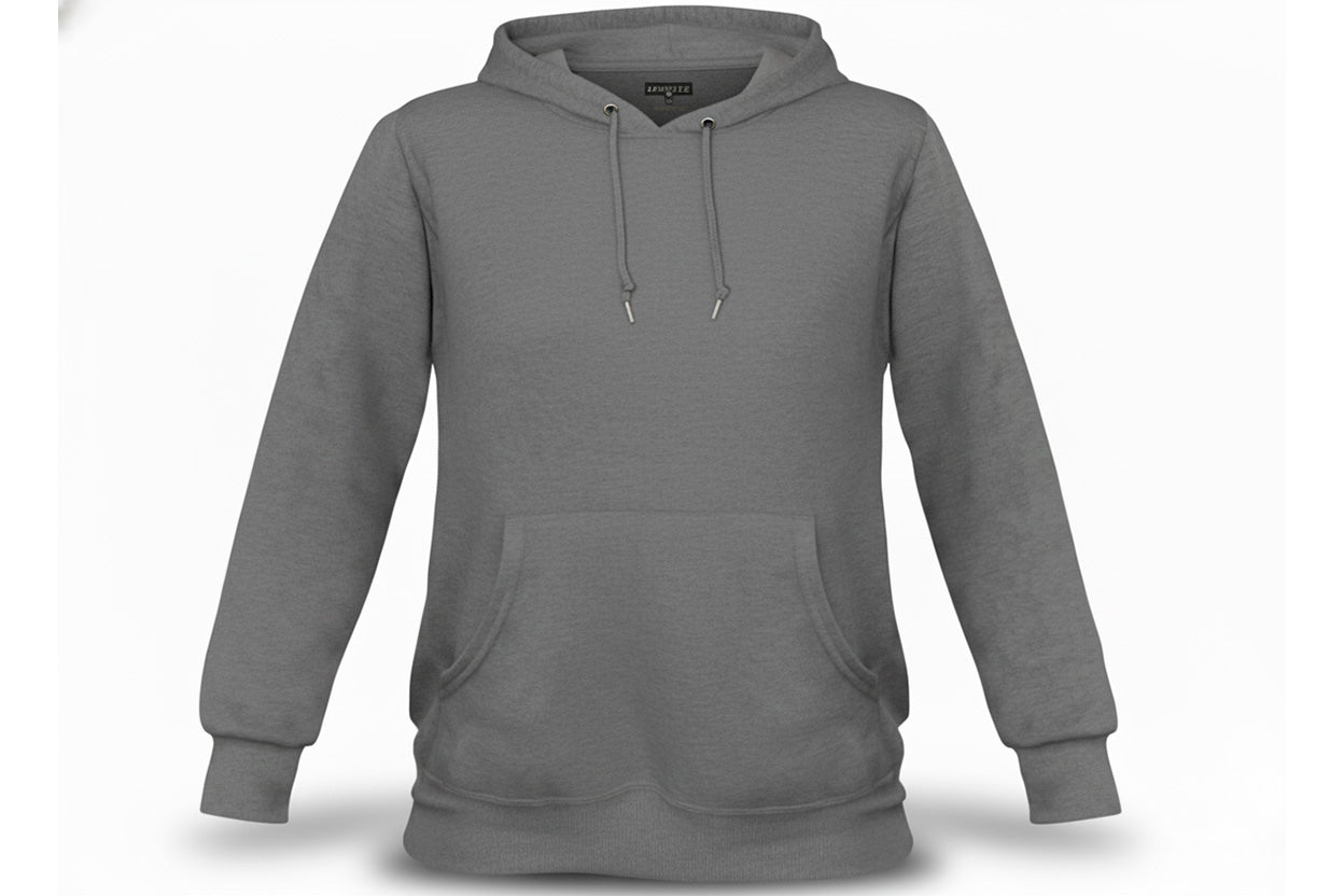 Q7000 - Sudadera cangurera y capucha caballero 1 pieza